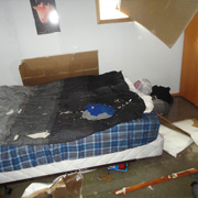 Hardwood drying mats and dehumidification