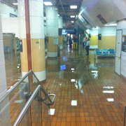 Transit flood cleanup Toronto